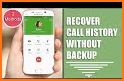 Recover deleted call log history related image
