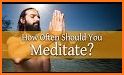 How Often To - Meditate related image