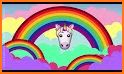 Rainbow Unicorn Emoji Stickers related image