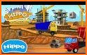 Hippo builder. Building machines related image