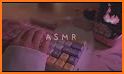 Purple ASMR Slime Keyboard Background related image