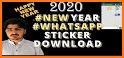 New Year Stickers for WhatsApp related image