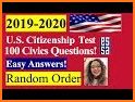 US Citizenship Test 2020 related image