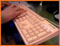 Classic Pink and Black Keyboard related image