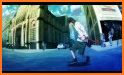 Anime Skater Boy Keyboard Background related image