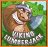 Viking Lumberjack. Puzzles related image