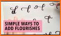Flourish - Calligraphy Lettering Craft Pro related image