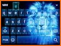 Fire Lion  GO Keyboard  Theme related image
