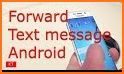 Forward SMS texting w/ 2phones related image