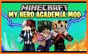 Mod My hero academia Minecraft - Boku no hero Skin related image