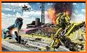 Army Train Robot Transform War Robot Games 2020 related image