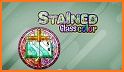 Stained Glass Windows Color by Number - Pixel Art related image