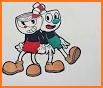 Coloring Cuphead related image