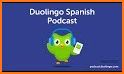 Learning Spanish with Duolingo podcast related image
