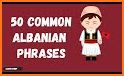Learn albanian words and vocabulary related image