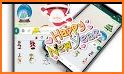 New Year Stickers related image