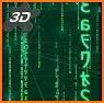 Digital Matrix Code Rain Live Wallpaper related image