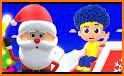 Ho Ho Ho Santa Claus | Christmas Button related image