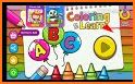 Coloring games for kids 🎨 Learn & painting games related image