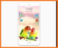 Love Parrots Keyboard Theme related image
