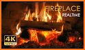 Real Fireplace Live Wallpaper related image
