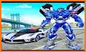 Police Forklift Robot Cop Car Transform Robot Game related image