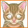 Cats Sandbox Coloring - Cat Color By Number related image