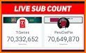 Pewdiepie VS Tseries LIVE related image
