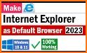 Internet explorer Web browser related image