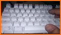 cool blue typing fast keyboard related image