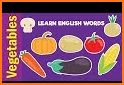 Vegetables Cards PRO (Learn English Faster) related image