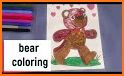 Cute Bears Coloring Book related image