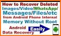 Data recovery for media files – storage recovery related image