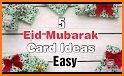 Eid mubarak greeting card related image
