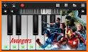 Avengers Piano Tiles related image