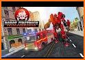 Real Robot fire fighter Truck: Rescue Robot Truck related image
