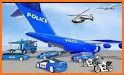 Police Airplane Transport: Grand Transporter Truck related image