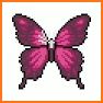 Pixel Art - Coloring Butterfly related image
