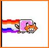 Colorful Unicorn Cat keyboard related image