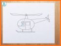 Draw Aircrafts: Helicopter related image