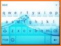 Colorful Water Drop Keyboard Theme related image