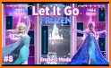 Piano Tiles Elsa Game - Let It Go related image