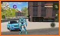Super Car Robot Transformer: Futuristic Supercar related image