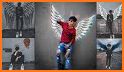 Be an Angel – Wing Photo Stickers related image