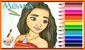 Princess Coloring And Drawing Book For Kids related image