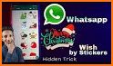 Merry Christmas Stickers WA Emoji for Whatsapp related image