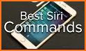 Commands for Siri related image