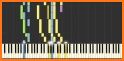 Purple Yellow Stripes Keyboard Theme related image
