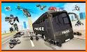 Bus Robot Game, Flying Police related image