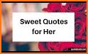 Sweet Quotes For Her related image